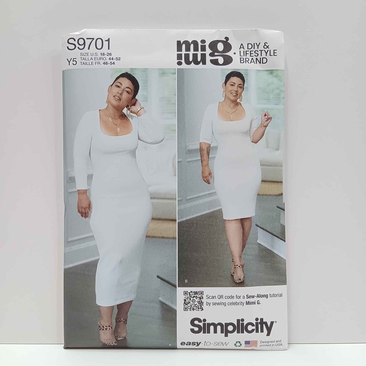 S9701 Misses Knit Dress