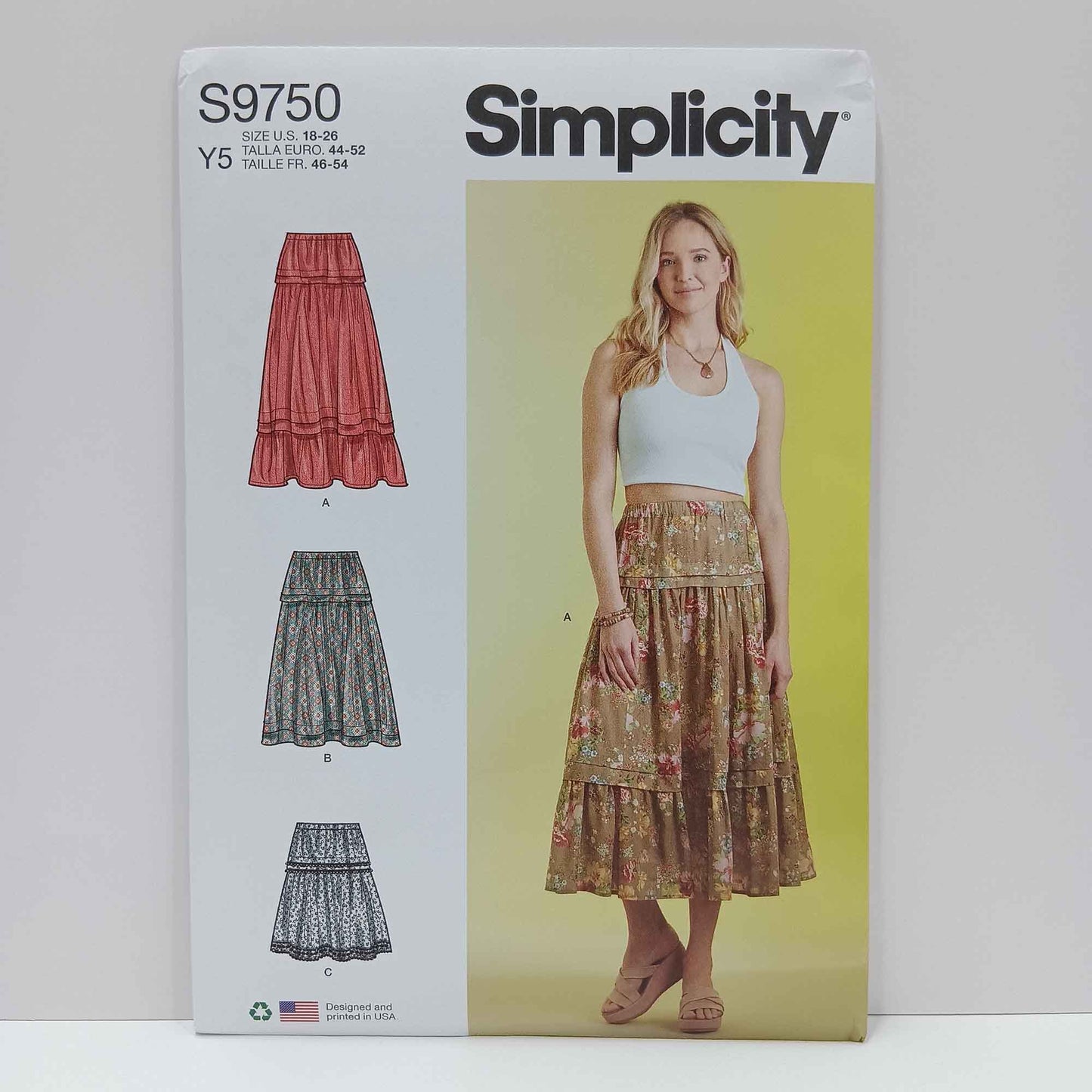 S9750 Misses Skirt