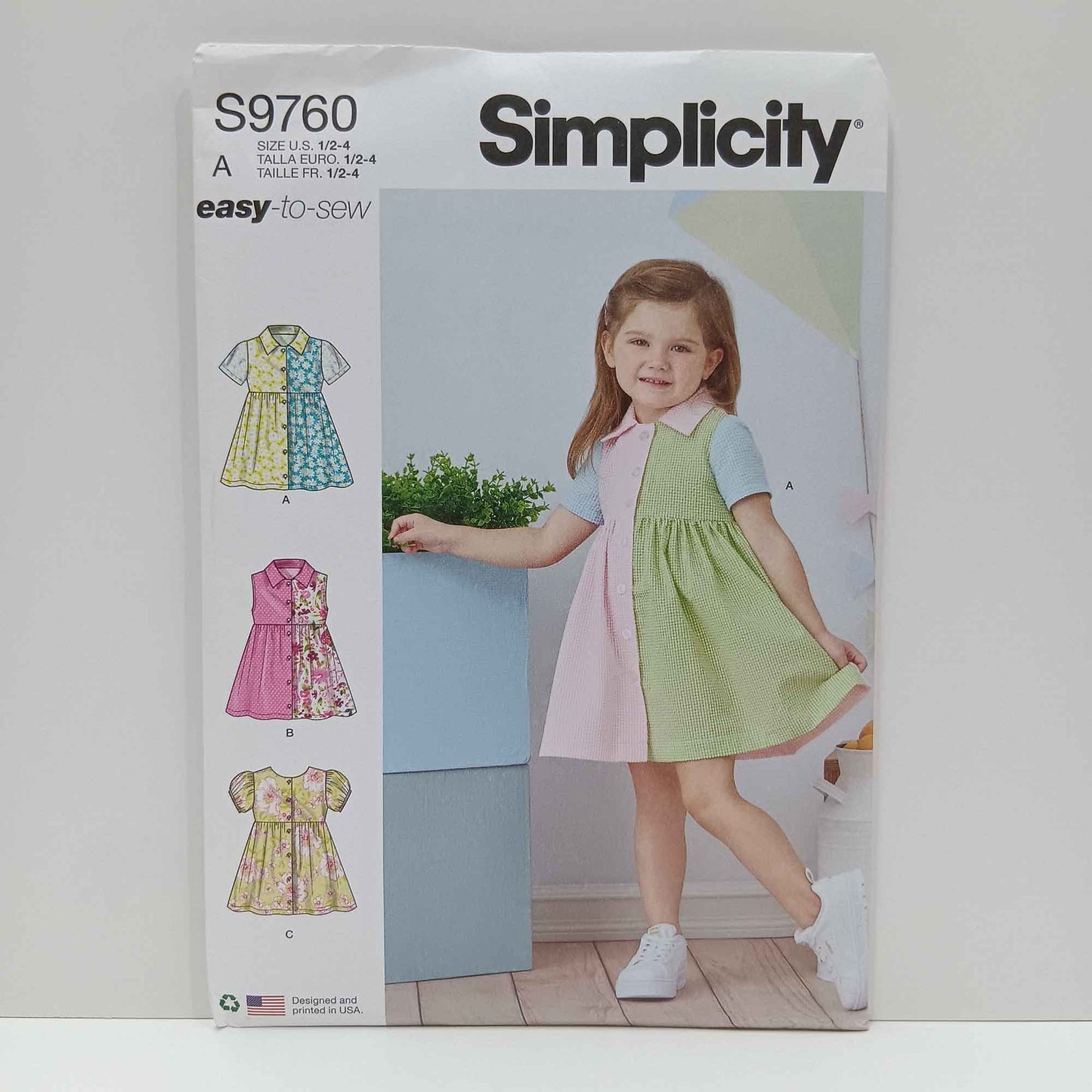 S9760 Toddlers Dress