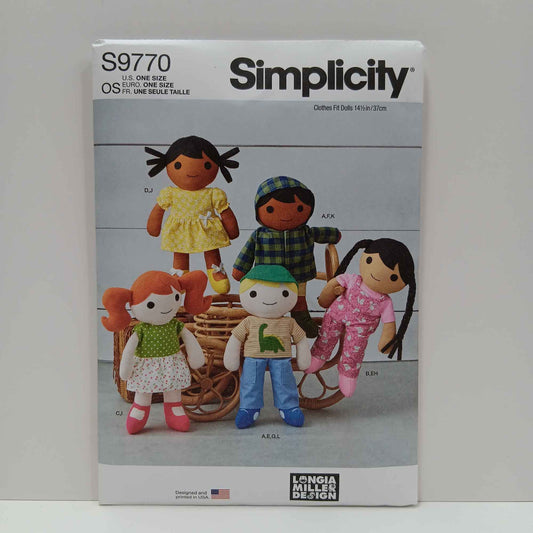 S9770 Cloth Dolls and Clothes