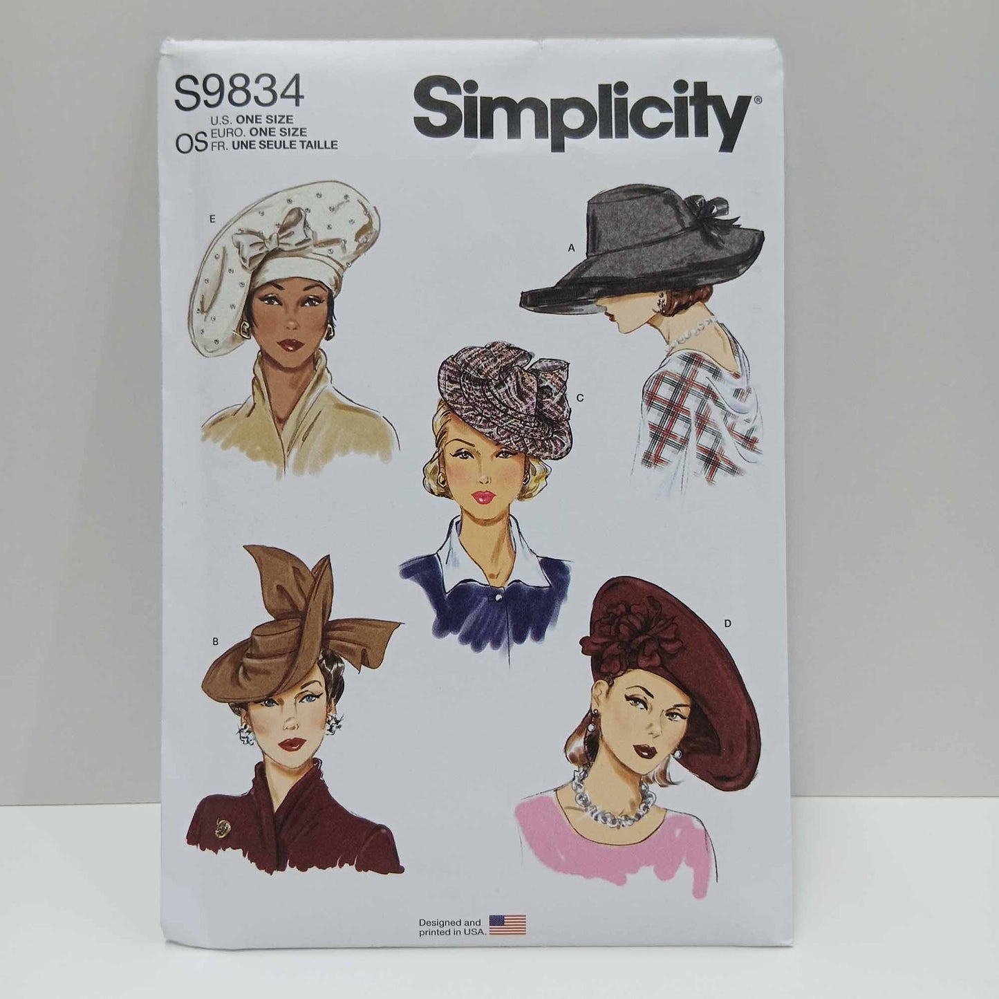 S9834 Vintage Hats