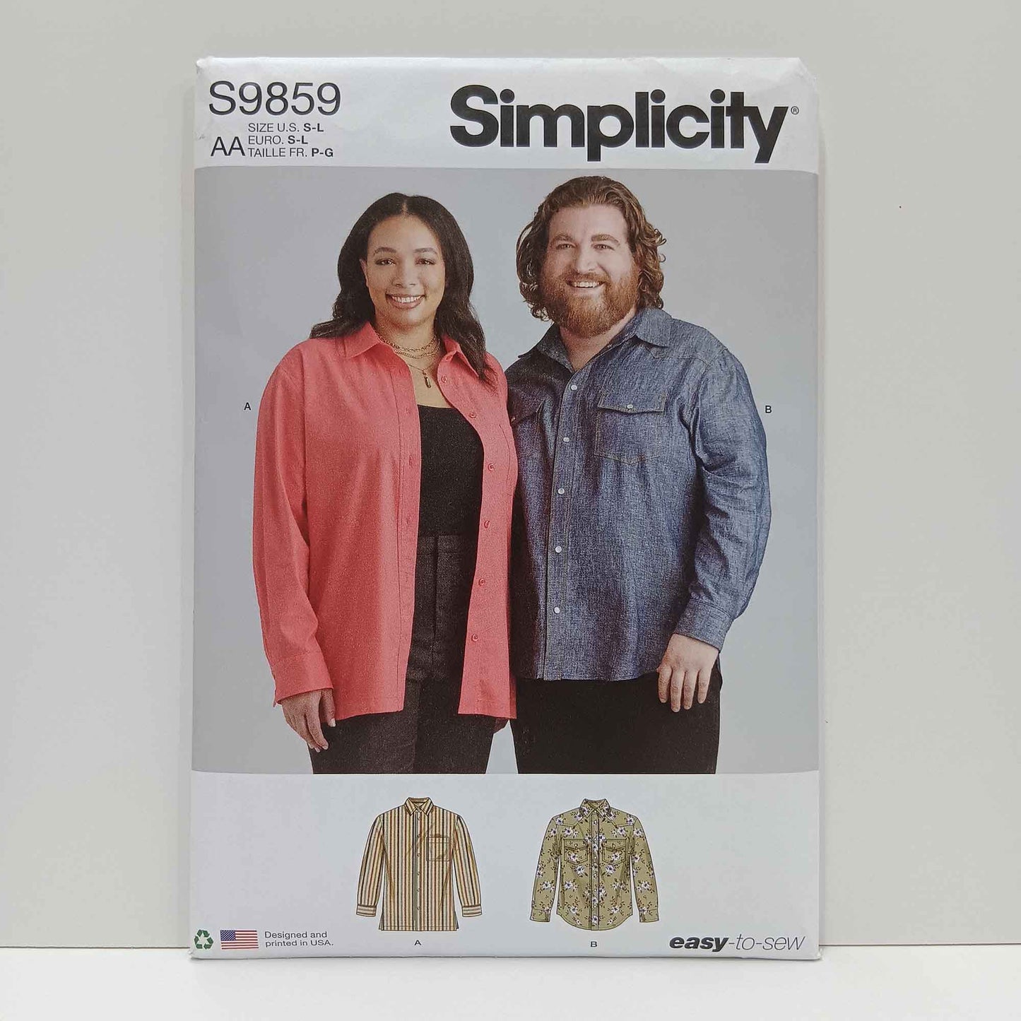 S9859 Unisex Shirt - Plus Size