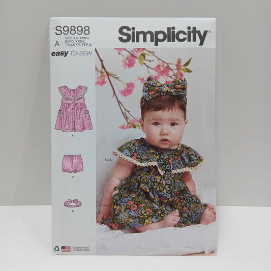 S9898 Babies Dress and Accessories