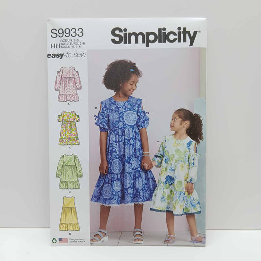 S9933 Childrens and Girls Dress