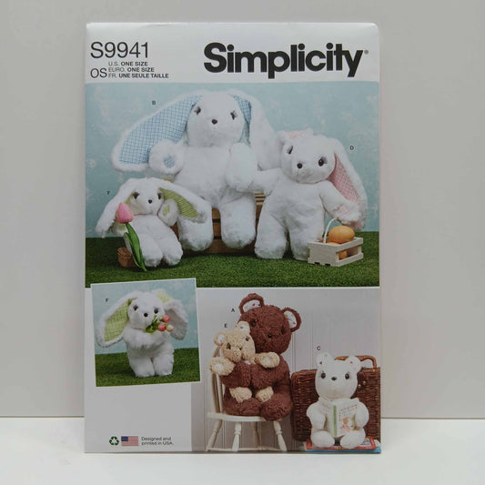 S9941 Plush Bears and Rabbits