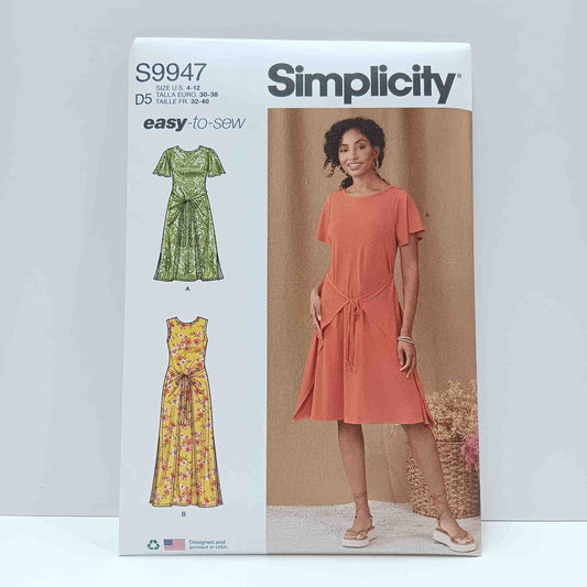 S9947 Misses Knit Dress