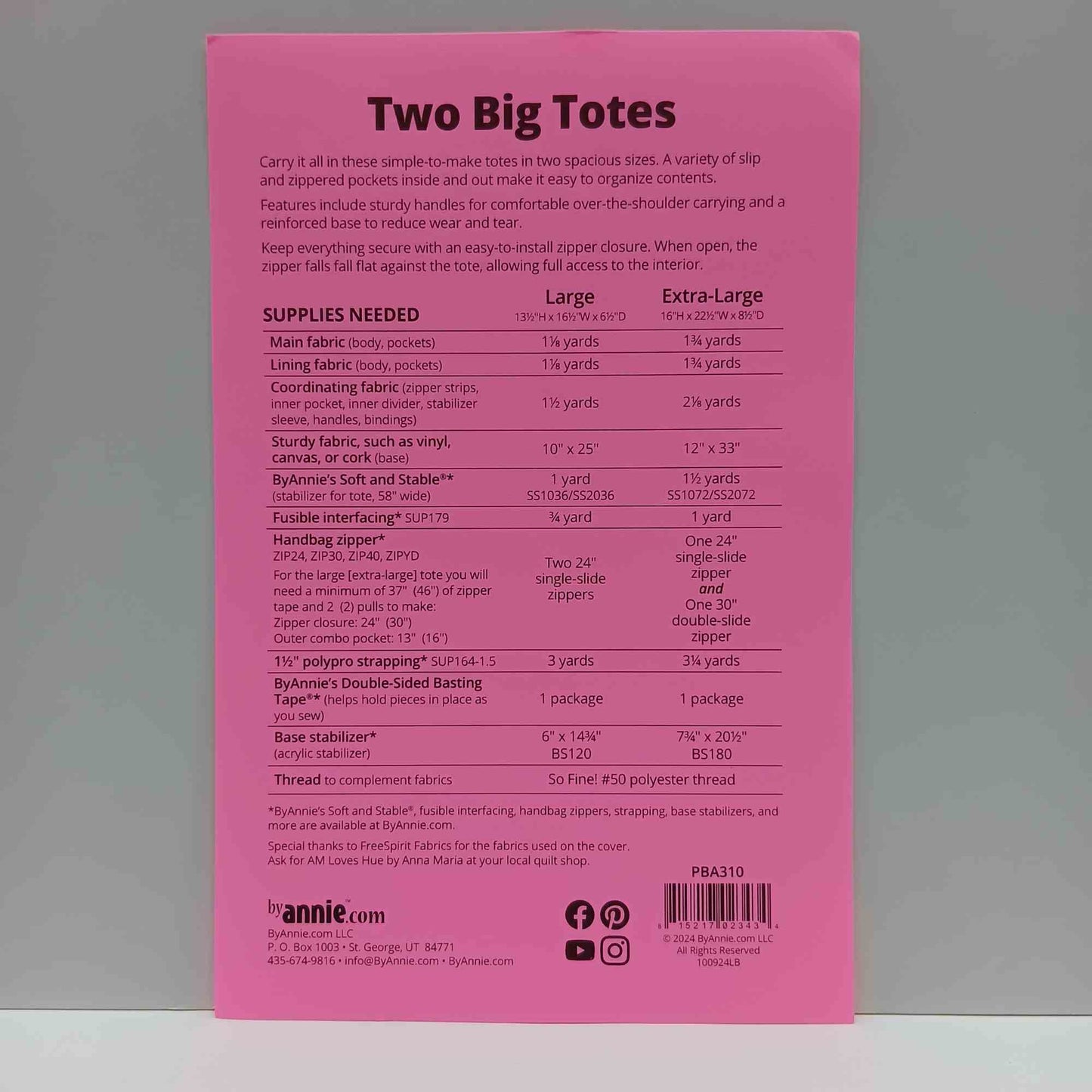 NEW - Two Big Totes