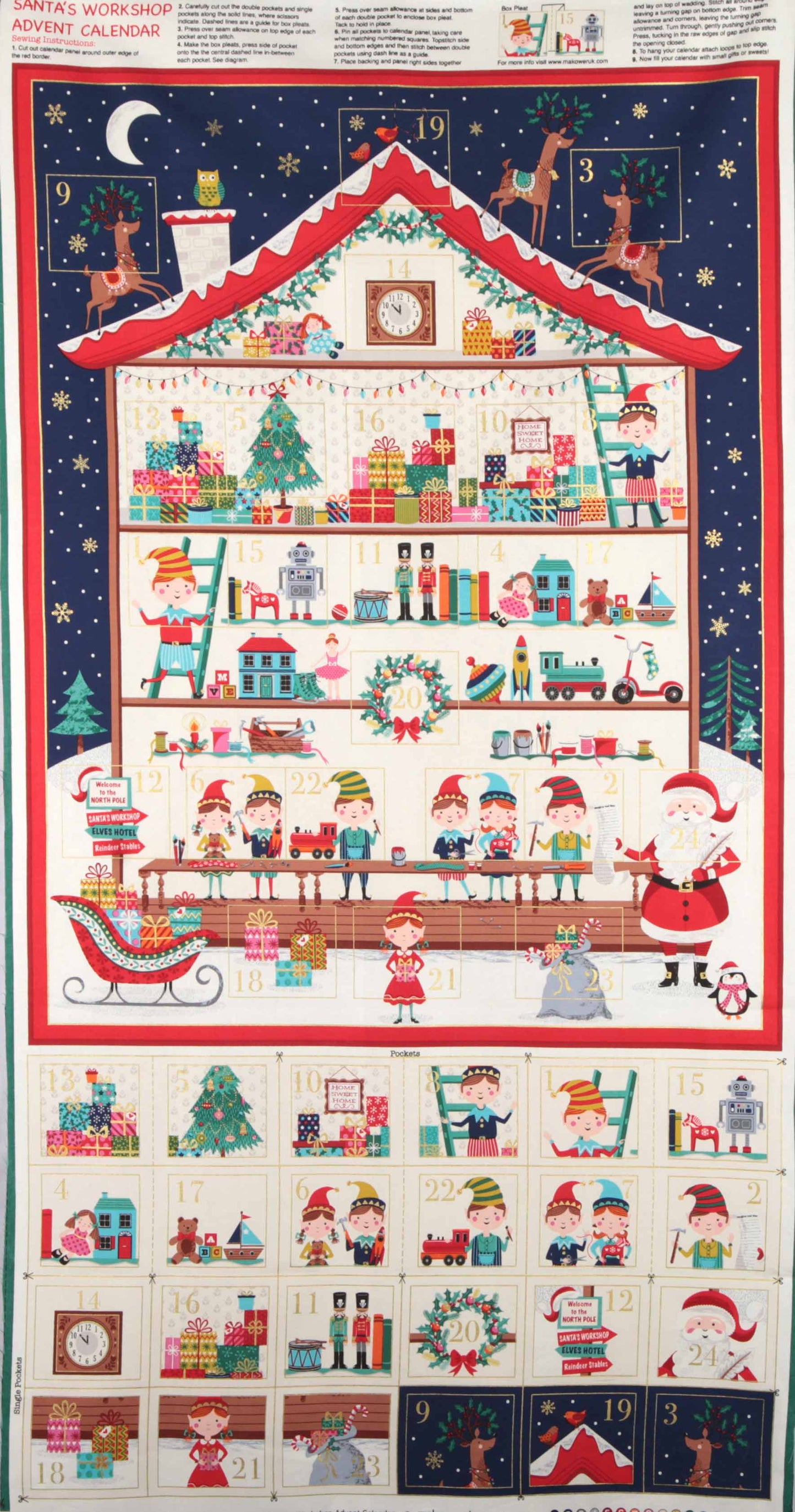 Santa's Workshop Advent Calendar