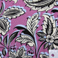 Roscoe Printed Rayon fabric - Pink/Blue
