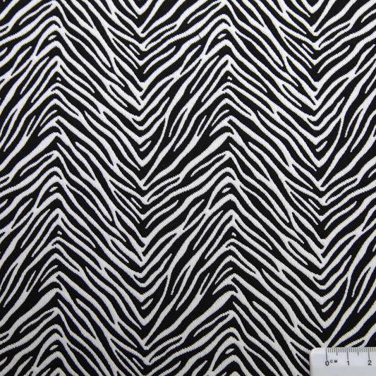 Cotton Jacquard - Zebra Print