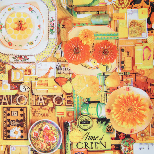 Color Collage - Yellow