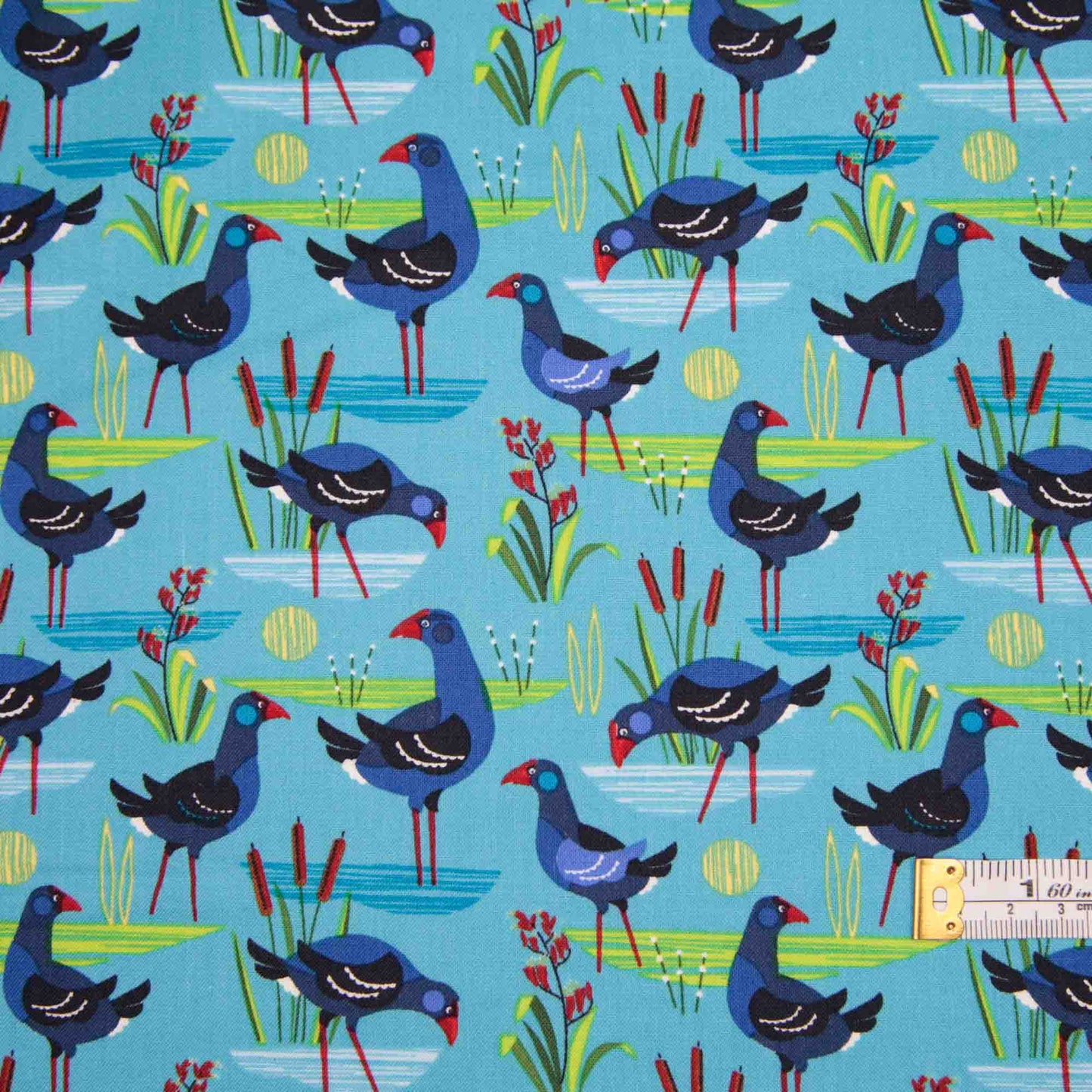 Early Birds - Pukeko – Curtis Fabrics