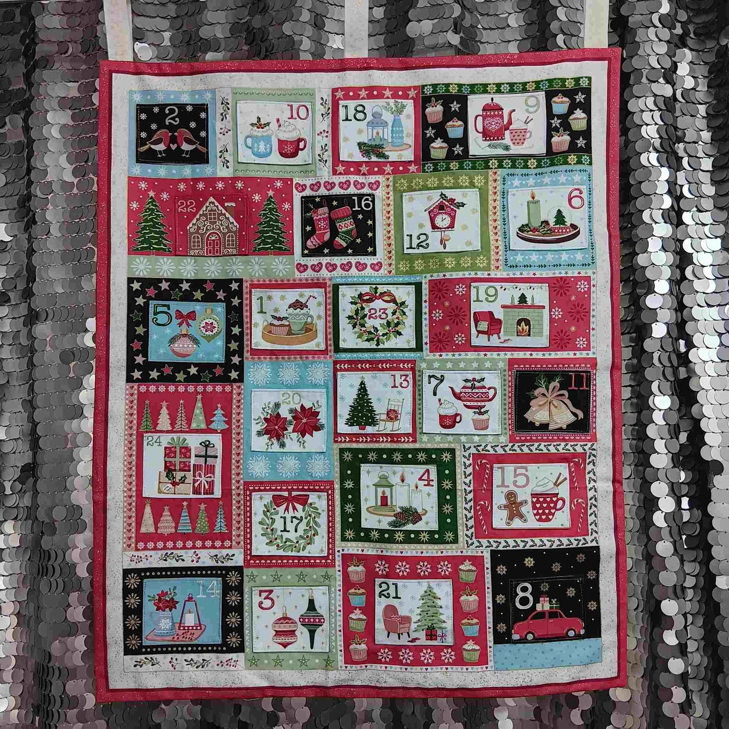 Cosy Christmas Advent Calendar - Ready Made