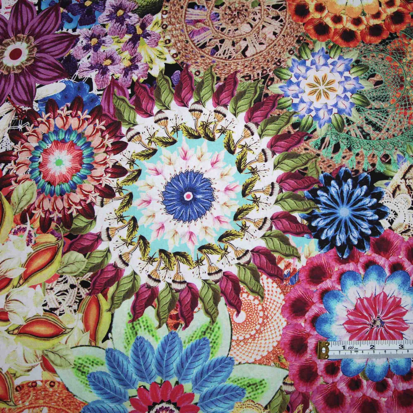 Floral Crochet Backer 2