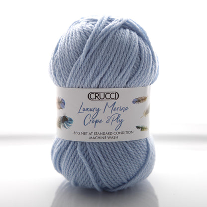 Luxury Merino Crepe 8 Ply - only $9.90 per ball