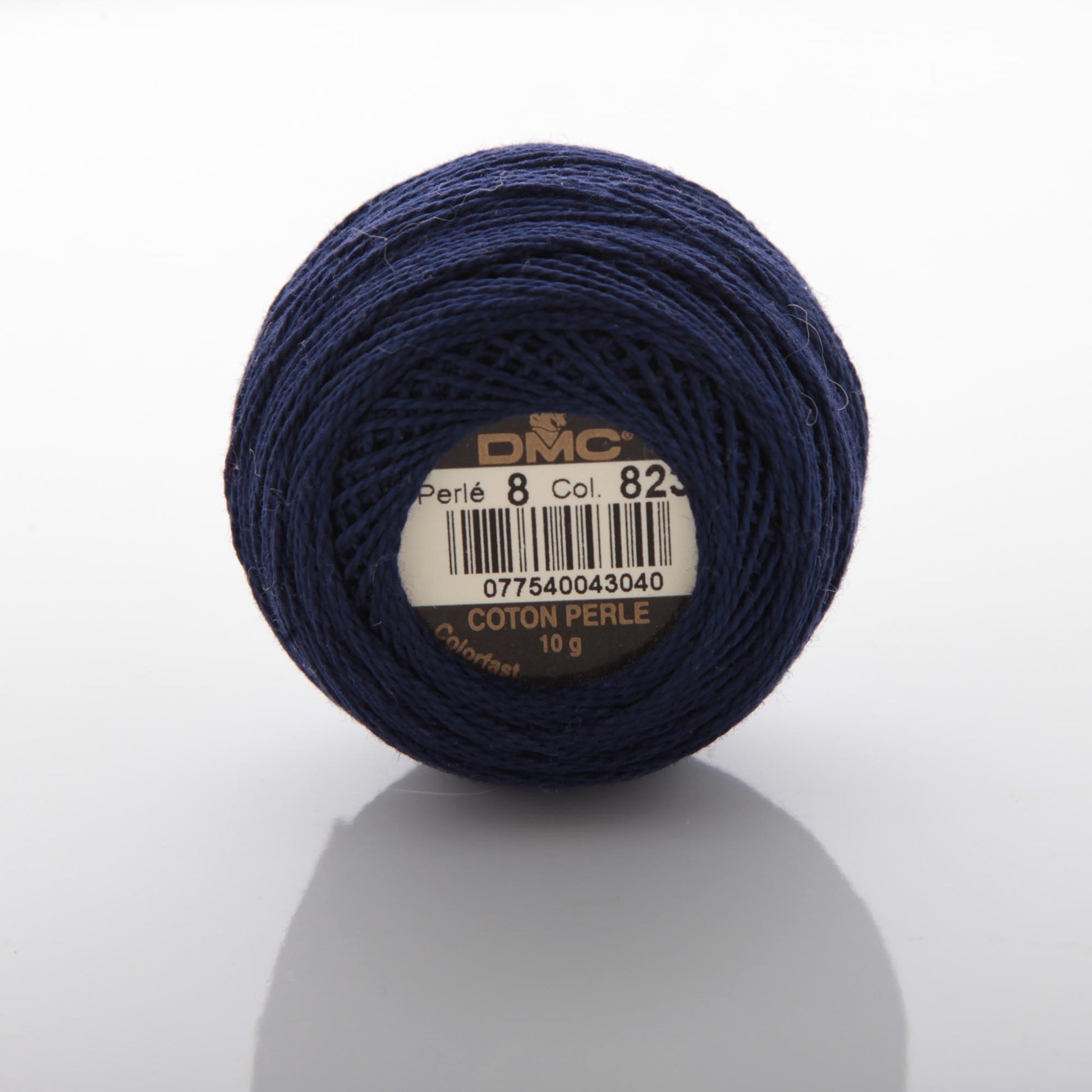 DMC 798: Dark Delft Blue (size 8 perle cotton)