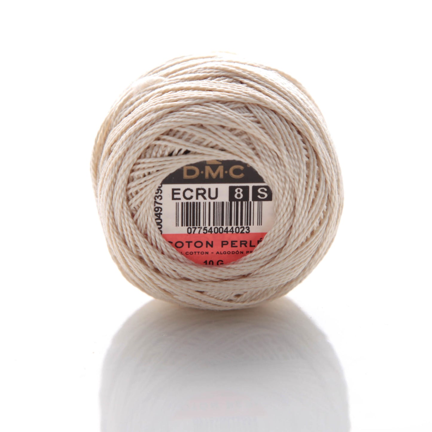 DMC Perle Cotton, Size 8, DMC 738, Pearl Cotton Ball, Very Light