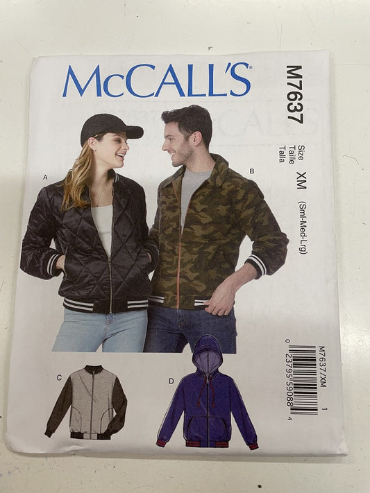 M7637 Misses and Mens Jackets