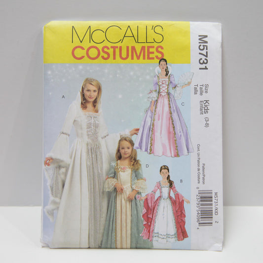 M5731 Misses and Children's Princess Costumes