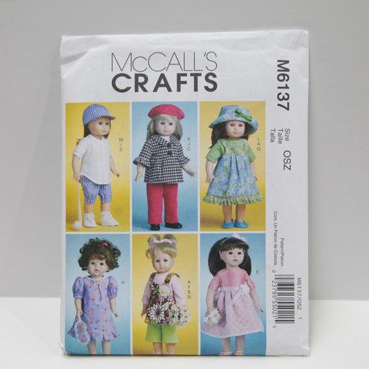 M6137 Dolls Clothes for 18" Doll