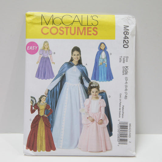 M6420 Girls and Womens Princess Costume