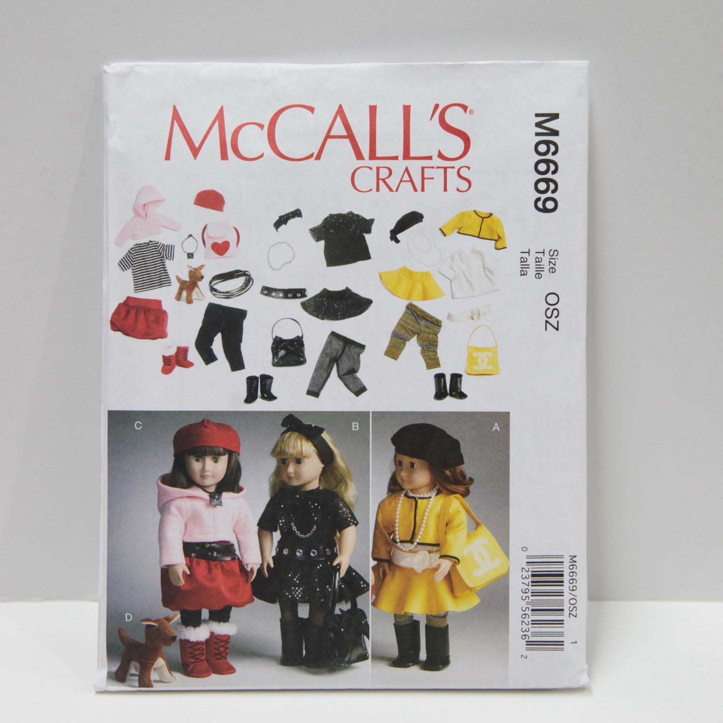 M6669 18" Doll Clothes