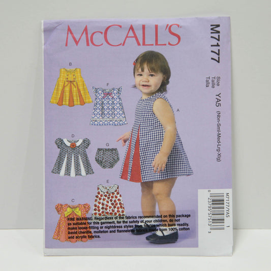 M7177 Infants Dresses and Shorts