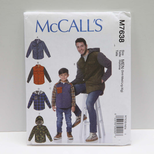 M7638 Mens and Boys Jacket