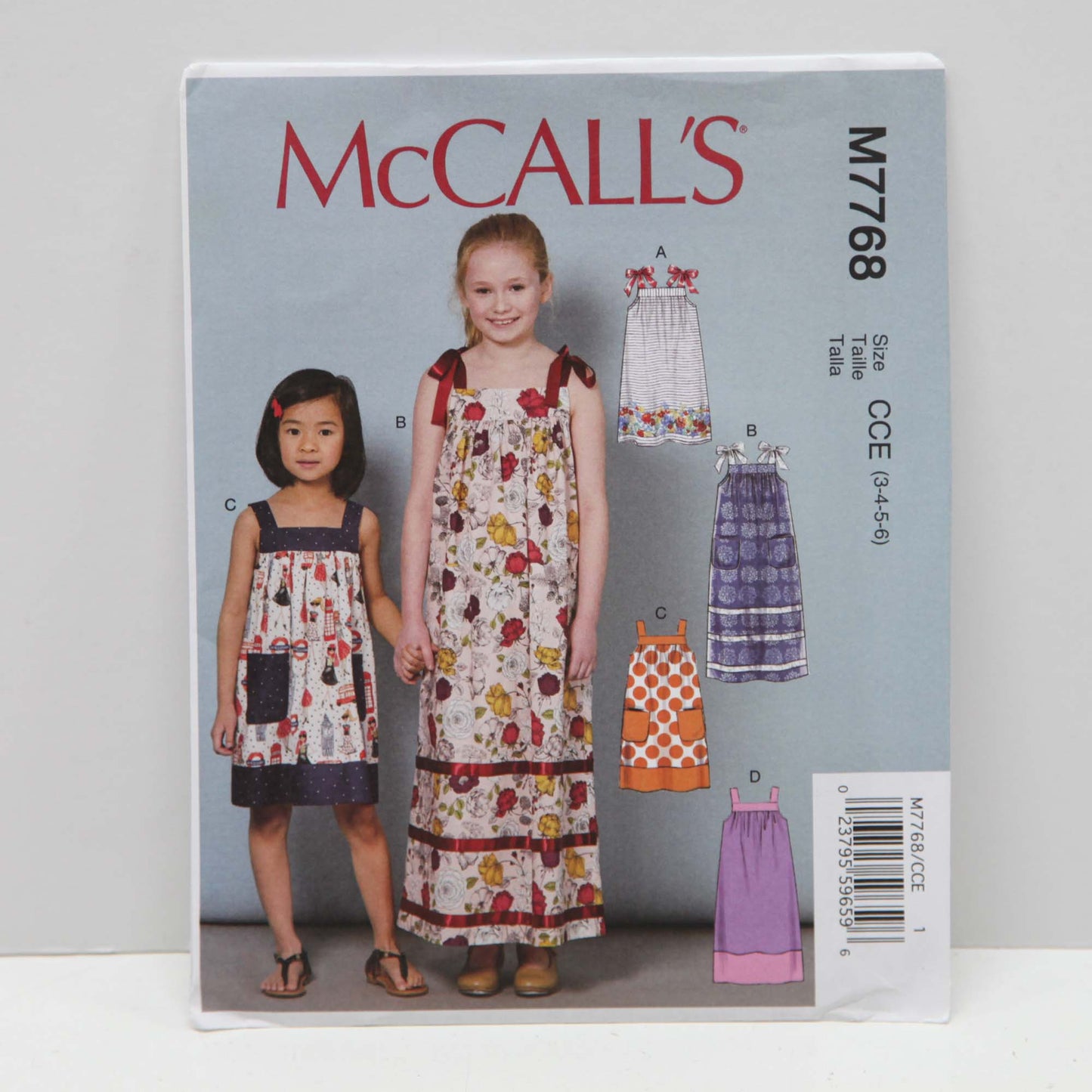 M7768 Girls Dresses