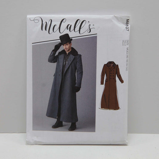 M8137 Men's Long Coat