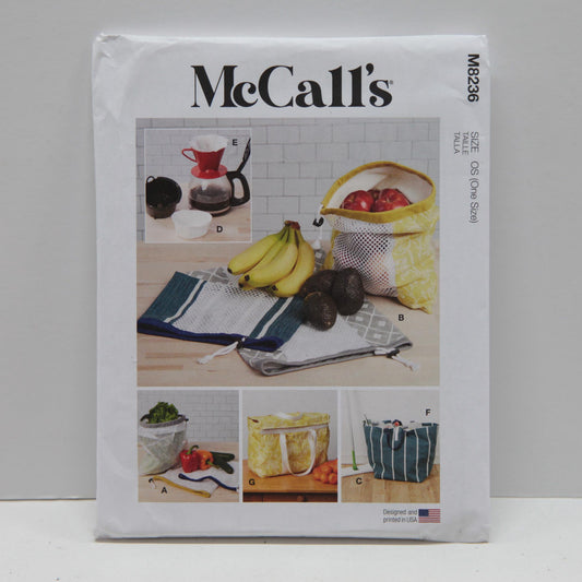 M8236 Fruit & Vege Bags, Mop Pad, Coffee Filters, Bin and Bag