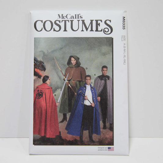 M8335 Misses and Mens Costume Capes