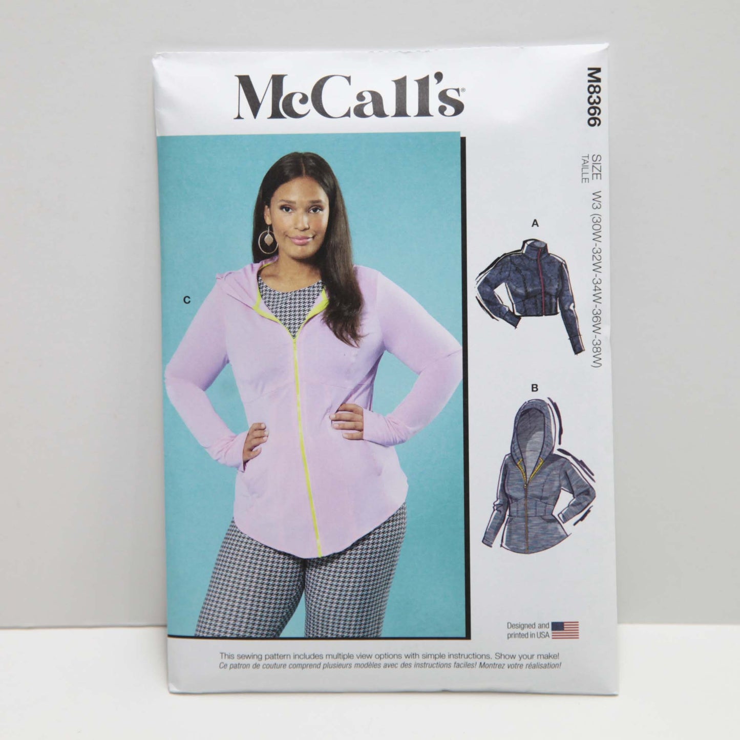 M8366 Womens Knit Corset Style Jacket
