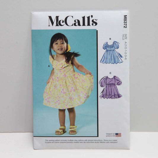 M8372 Toddlers Dresses