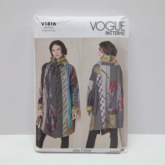 V1816 Misses Reversible Coat