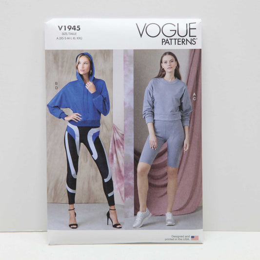 V1945 Misses Knit Tops, Leggings