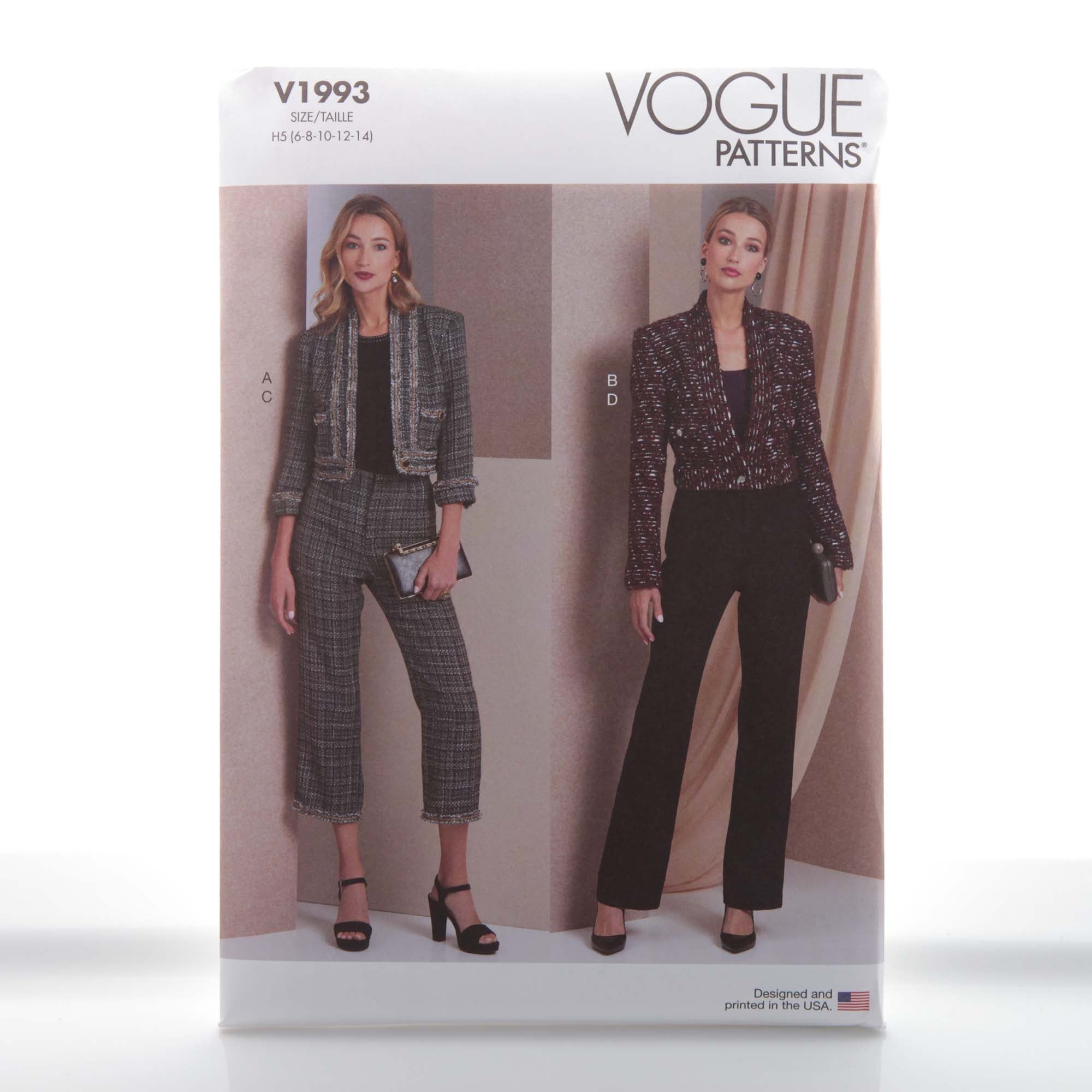 V1993 Misses Jacket and Pants – Curtis Fabrics